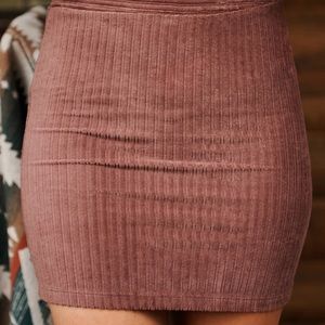 NanaMacs Dark burgundy skirt